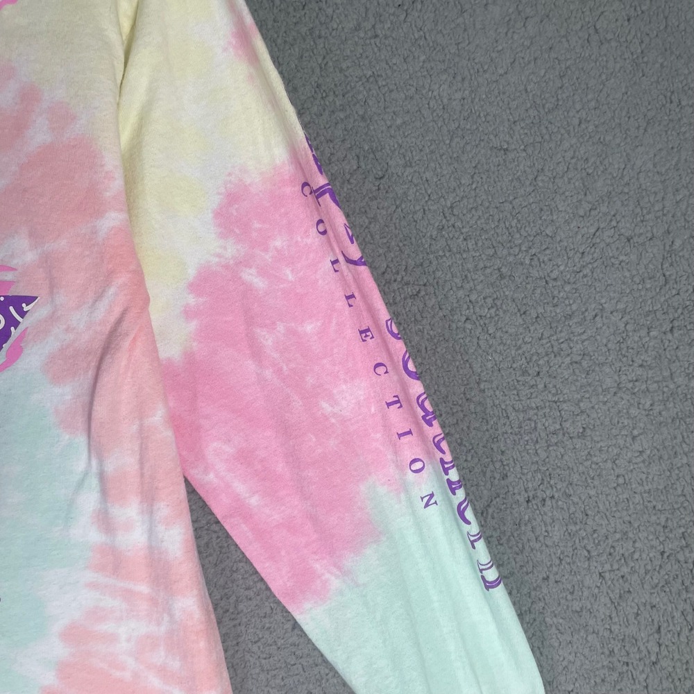 Simply Southern Dog Lover Tie Dye Long Sleeve Shirt Womens Medium Pink Cotton - Picture 6 of 8